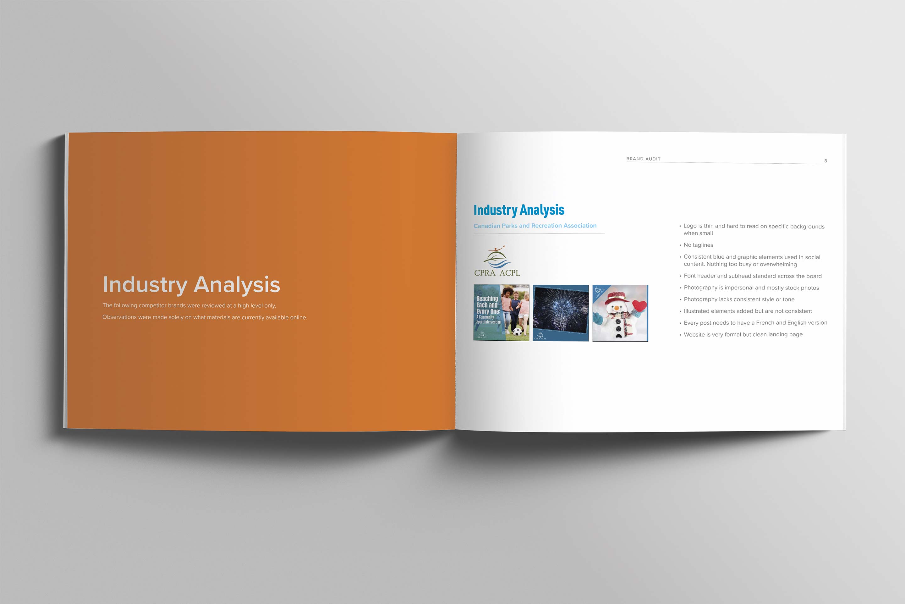Saskatchewan Parks and Recreation Association - Brand Audit - Analysis