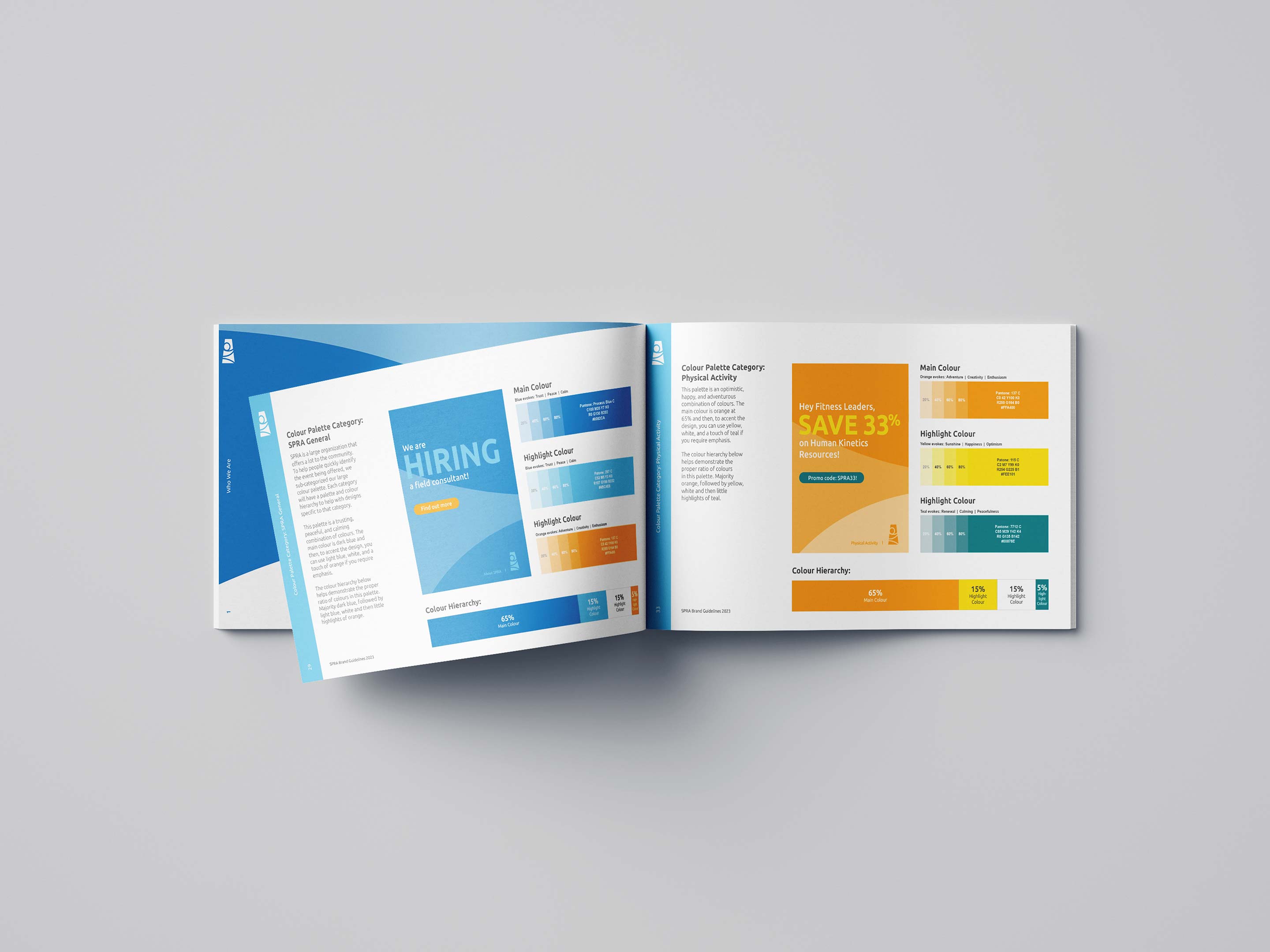 Saskatchewan Parks and Recreation Association - Brand Guidelines - Colour Palette