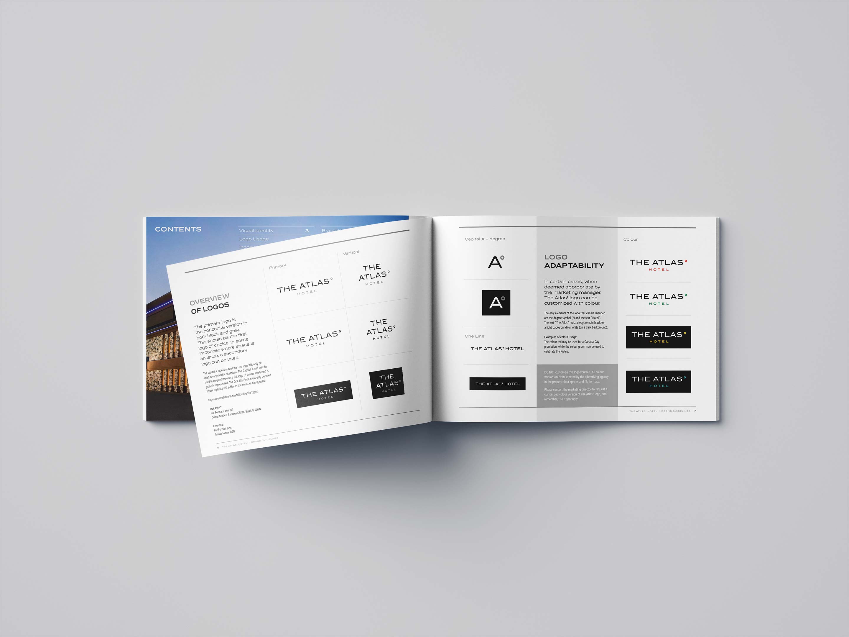 The Atlas - Brand Guidelines - Logo Overview