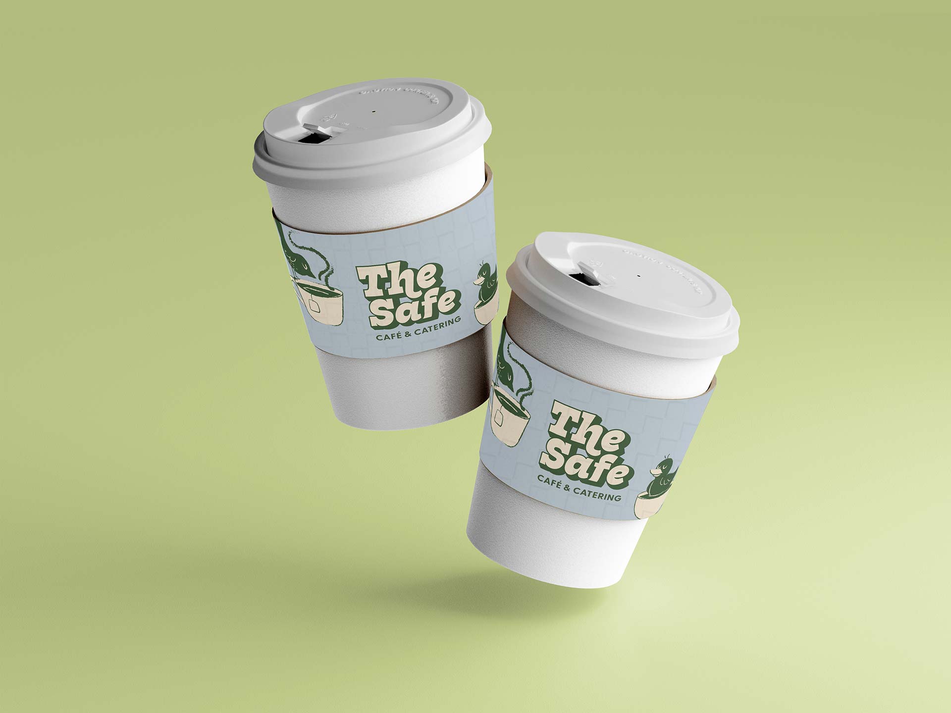 The Safe Cafe - Coffee Cups