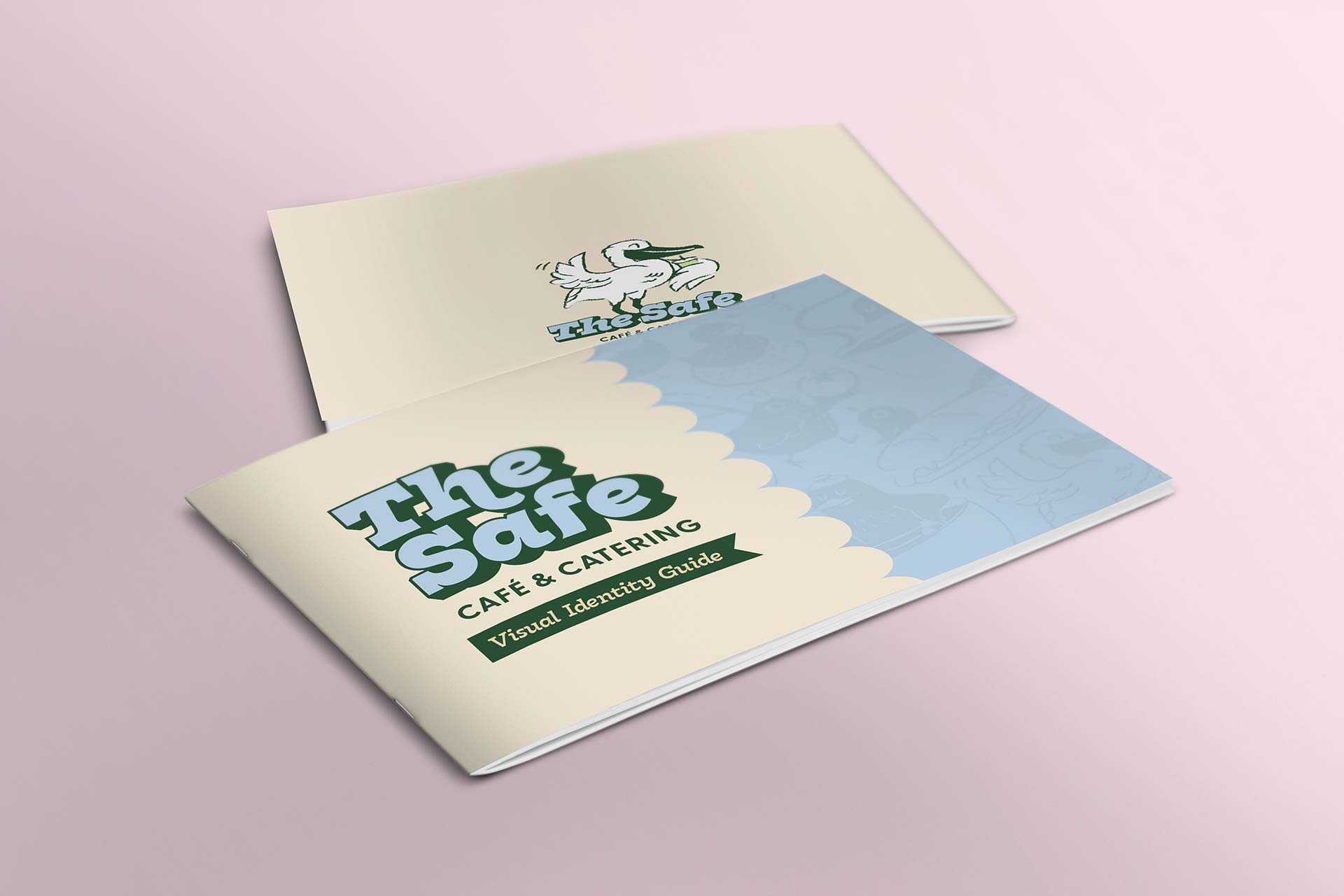 The Safe Cafe - Visual Identity Guide - Cover