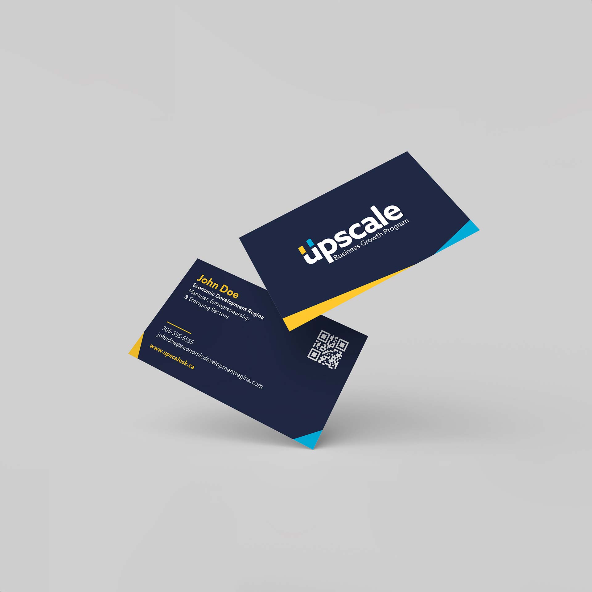 Upscale Business Growth Program - Business Card