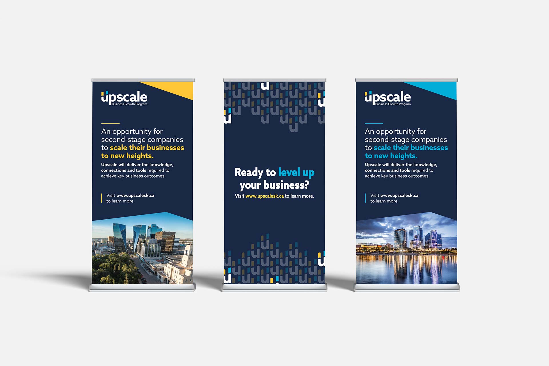 Upscale Business Growth Program - Roll Up Banners