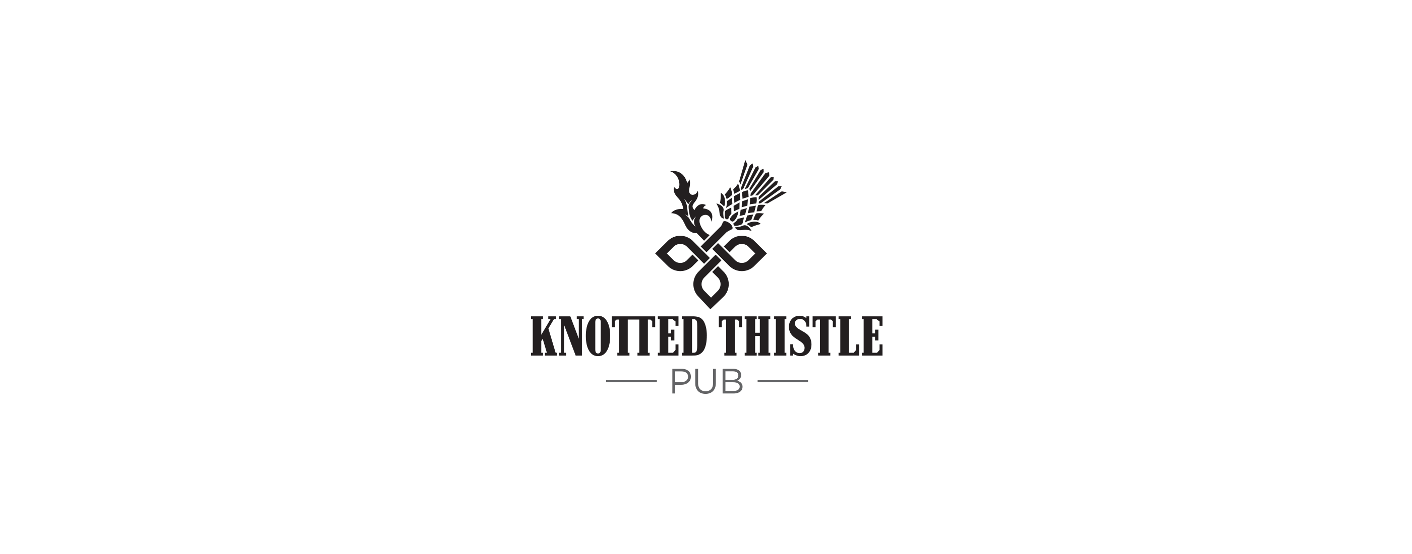 Knotted Thistle Pub - Logo